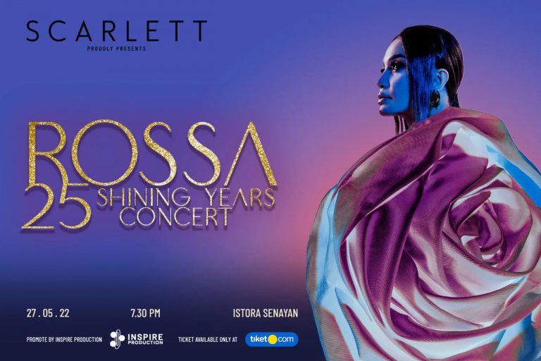 Rayakan 25 Tahun Berkarier, Rossa Gelar Konser di 4 kota
