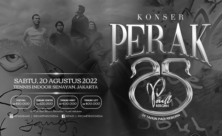20 Agustus, Padi Reborn Gelar Konser Perak