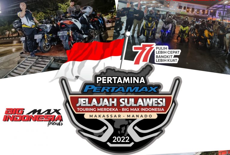 Big Max Indonesia Gelar Touring Kemerdekaan Jelajah Pulau Sulawesi