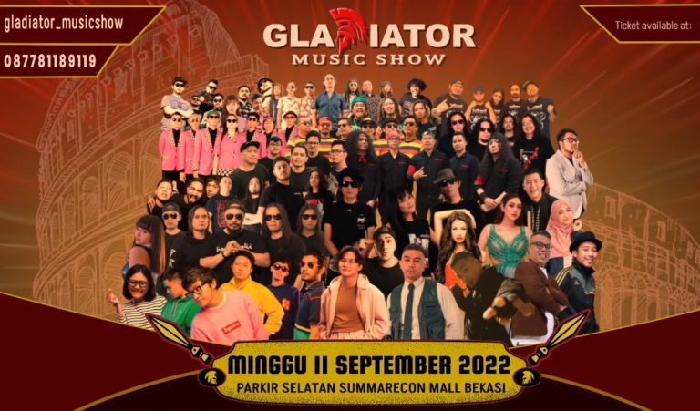 Gladiator Music Show Hadirkan Musisi Lintas Genre