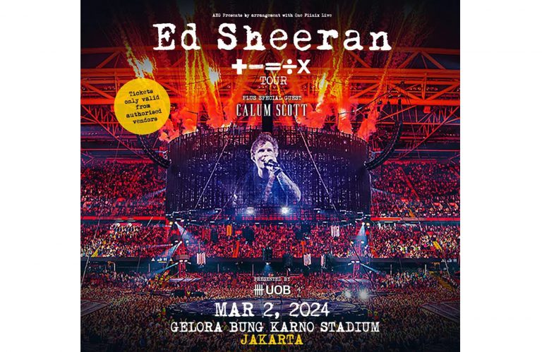 Ed Sheeran Akan Sambangi Jakarta dalam Tur Keliling Asia-Eropa