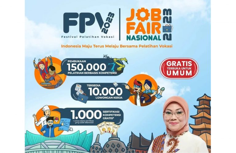 Kemnaker Gelar Festival Pelatihan Vokasi dan Job Fair