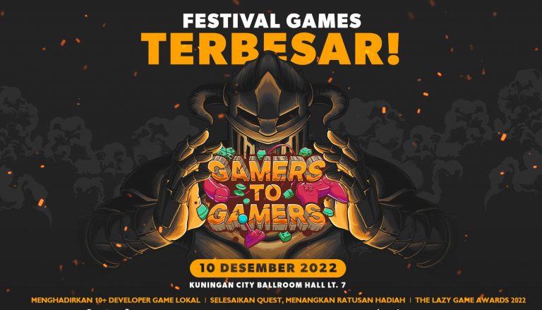 Gamers to Gamers Festival 2023 Akan Manjakan Pecinta Game
