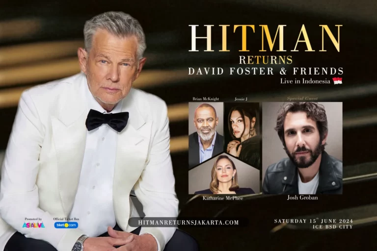 David Foster Kembali Konser di Indonesia, Tiket Mulai Rp 990 Ribu